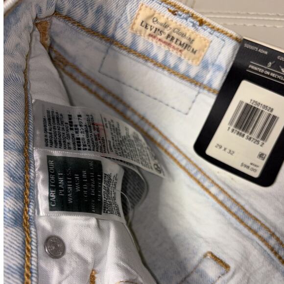 Levi's Premium 501 Original Retail Jeans Size 29 x 30 NEW - Picture 2 of 6